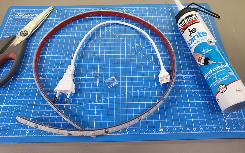 Comment couper et raccorder un ruban LED 220V 120LED/m ?