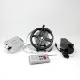 Kit ruban LED RGB 30LED/m IP20 5m capteur son 220V