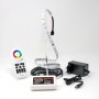 Kit ruban LED RGB 30LED/m IP20 2m50 contrôleur multizone 220V