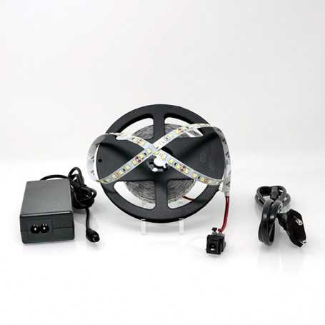 Kit ruban LED blanc neutre 120LED/m IP20 5m 220V