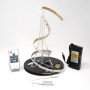 Kit ruban LED RGB 30LED/m IP65 2m50 mini contrôleur RF avec batterie 4200mAh