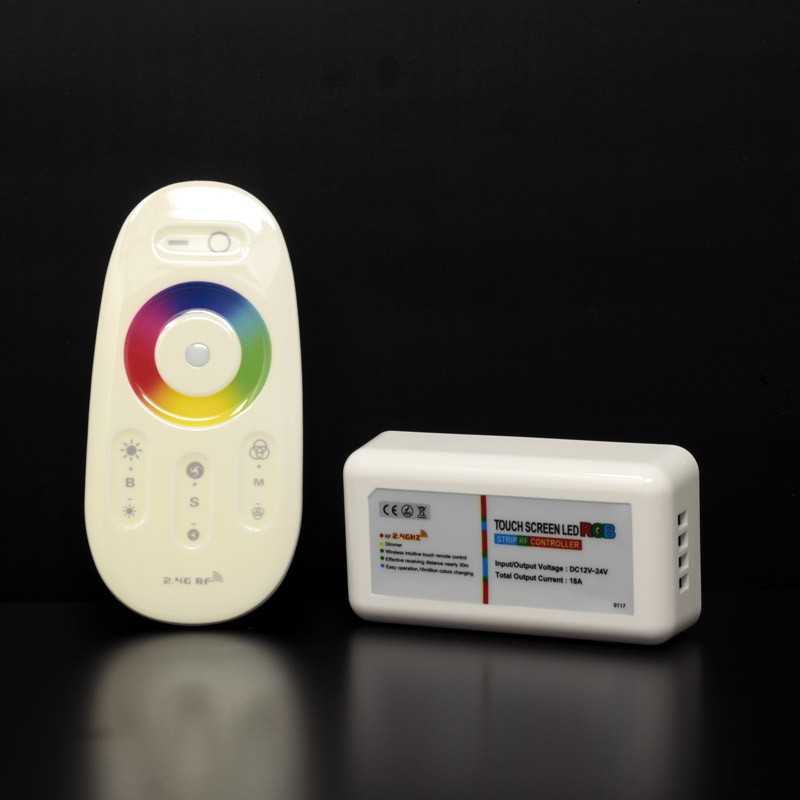 Kit contrôleur RGB avec télécommande RF tactile Mi-Light (MiBOXER)