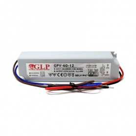 Alimentation led 60w étanche - 12v/5a