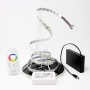 Kit ruban LED RGB+WW à piles 60LED/m 2m50 avec contrôleur RF