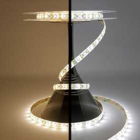 Kit ruban LED CCT étanche à piles 120LED/m 2en1 5m avec contrôleur RF