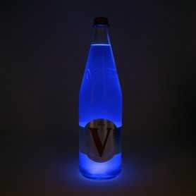 Dessous de verre lumineux LumiStick LED bleu