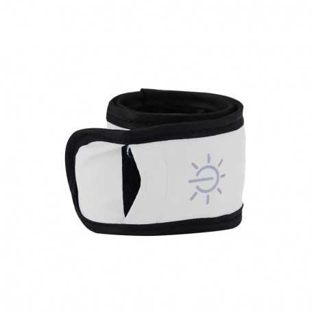 Bracelet lumineux LED blanc étanche pour sortie sportive