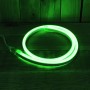 Néon LED flexible vert 220V direct étanche. Vendu au mètre