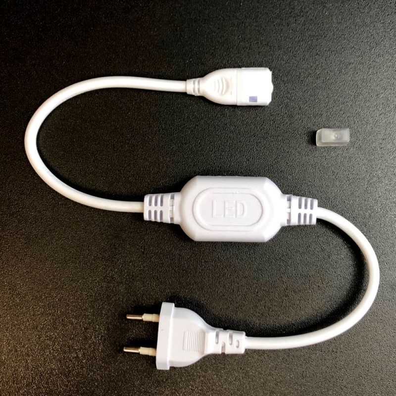 Kit de connexion pour  ruban LED 220V direct 60LED/m sécable tous les 100cm
