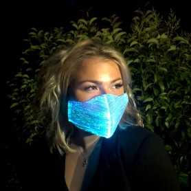 Masque lumineux multicolore