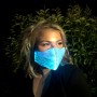 Masque lumineux multicolore