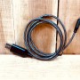 Cordon USB de charge lumineux bleu avec connectique Type-C