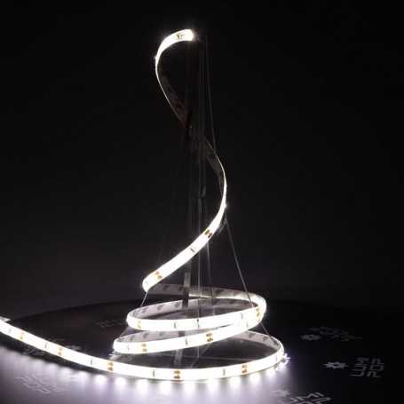 Ruban LED blanc neutre 12V 60LED/m étanche 5m PREMIUM