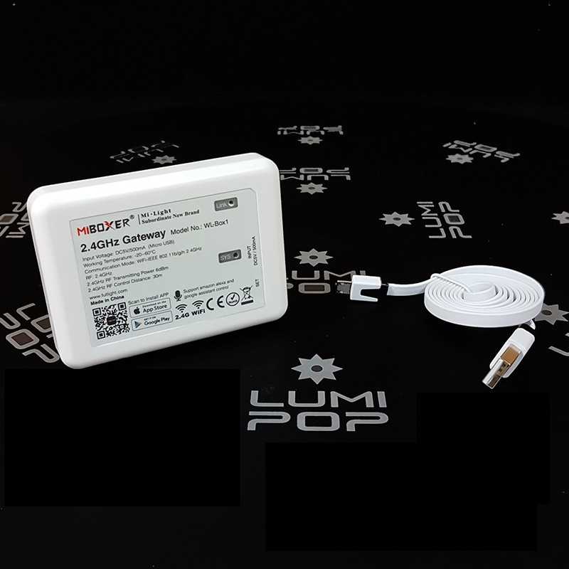 Passerelle Wifi Mi-Light (MiBOXER) pour contrôle avec smartphone