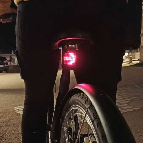Clignotants LED pour vélo. La sécurité avant tout