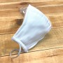 Masque de protection lumineux multicolore en tissus blanc
