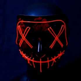 Masque lumineux La Purge rouge
