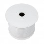 Néon LED flexible 360 rond blanc chaud 220V direct étanche. Vendu au mètre