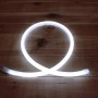 Néon LED flexible 360 rond blanc froid 220V direct étanche. Vendu au mètre