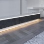 Profilé LED aluminium SLIM NOIR de 1m au détail