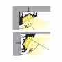 Profilé LED aluminium CORNER L NOIR de 1m au détail