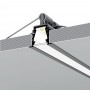 Profilé LED aluminium DEEP de 1m NOIR au détail