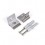 Supports 90 degrés pour profilé LED ARC de type U5-2 (x2)
