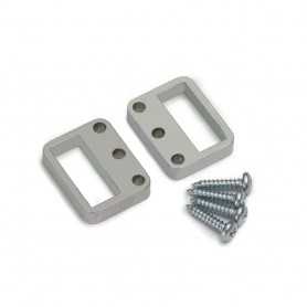 Supports latéraux pour profilé LED SURFACE L de type W-2 (x2)