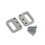 Supports latéraux pour profilé LED SURFACE L de type W-2 (x2)