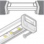 Supports latéraux pour profilé LED SURFACE L de type W-2 (x2)