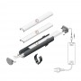 Profilé LED aluminium PEN XL rond de 1m au détail
