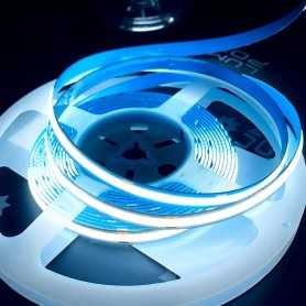 Ruban LED COB blanc froid 2m50 haute luminosité sans points 12V