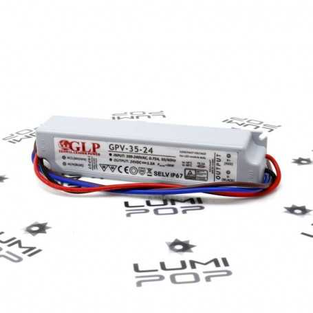 Alimentation LED étanche 220V/24V - 36W