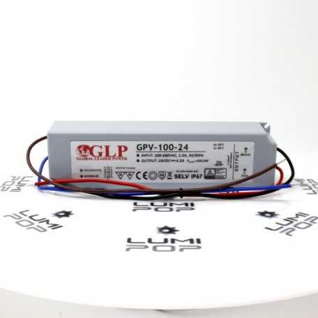 Alimentation LED étanche 220V/24V - 100W