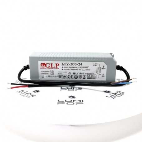 Alimentation LED étanche 220V/24V - 200W