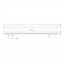 Wall Washer LED connecté étanche RGB+CCT 24W 220V Mi-Light (MiBOXER)