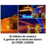 Wall Washer LED connecté étanche RGB+CCT 24W 220V Mi-Light (MiBOXER)