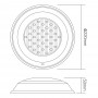 Projecteur LED de piscine connecté RGB+CCT 15W gamme SERIES Mi-Light (MiBOXER)