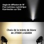 Spot LED de jardin connecté RGB+CCT 15W gamme SERIES Mi-Light (MiBOXER)