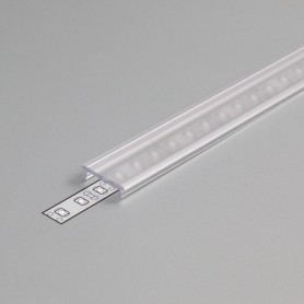 Diffuseur transparent de 1m à clipser de TYPE F