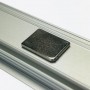 Support magnétique LARGE pour profilé LED aluminium