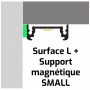 Support magnétique SMALL pour profilé LED aluminium