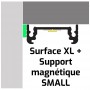 Support magnétique SMALL pour profilé LED aluminium
