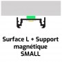 Support magnétique SMALL pour profilé LED aluminium