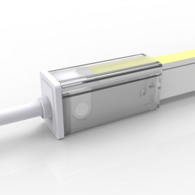 Connecteur DROIT 01 étanche pour néon LED SLIM