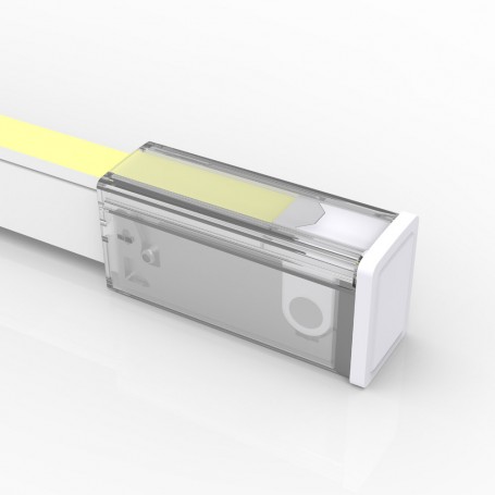 Capsule de TERMINAISON 02 étanche pour néon LED SLIM