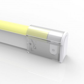 Capsule de TERMINAISON 02 étanche pour néon LED BULBE RGB