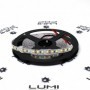 Ruban LED 12V 120LED/m blanc froid non-étanche