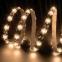 Tuning auto via bande led flexible blanc chaud