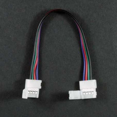 Connecteur rapide souple 2 bandes leds RGB à changement de couleur